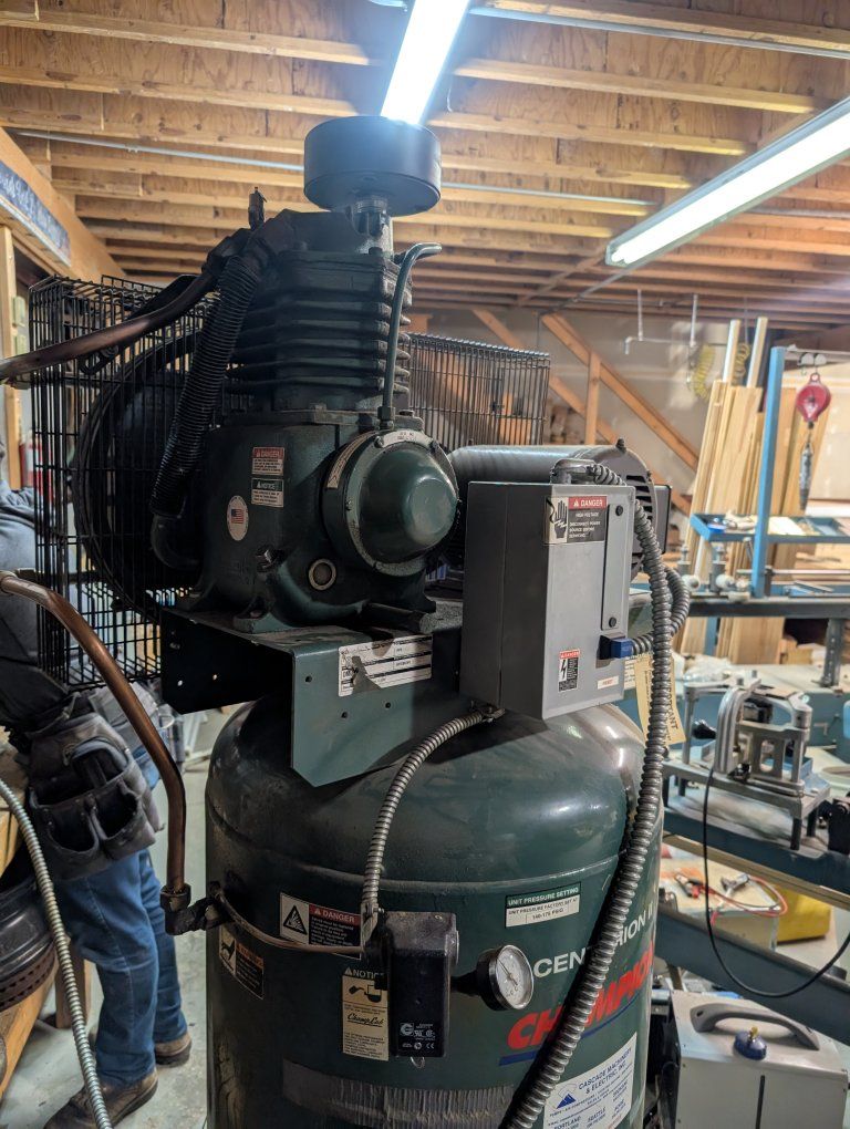 Champion CentronII 3 phase Air Compressor and Drye