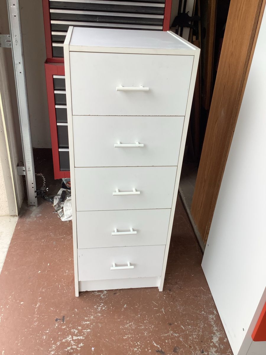5 Drawer Storage Cabinet