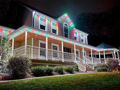 Permanent RGCBW Outdoor Lights, Waterproof, Remote Control Smart Lighting