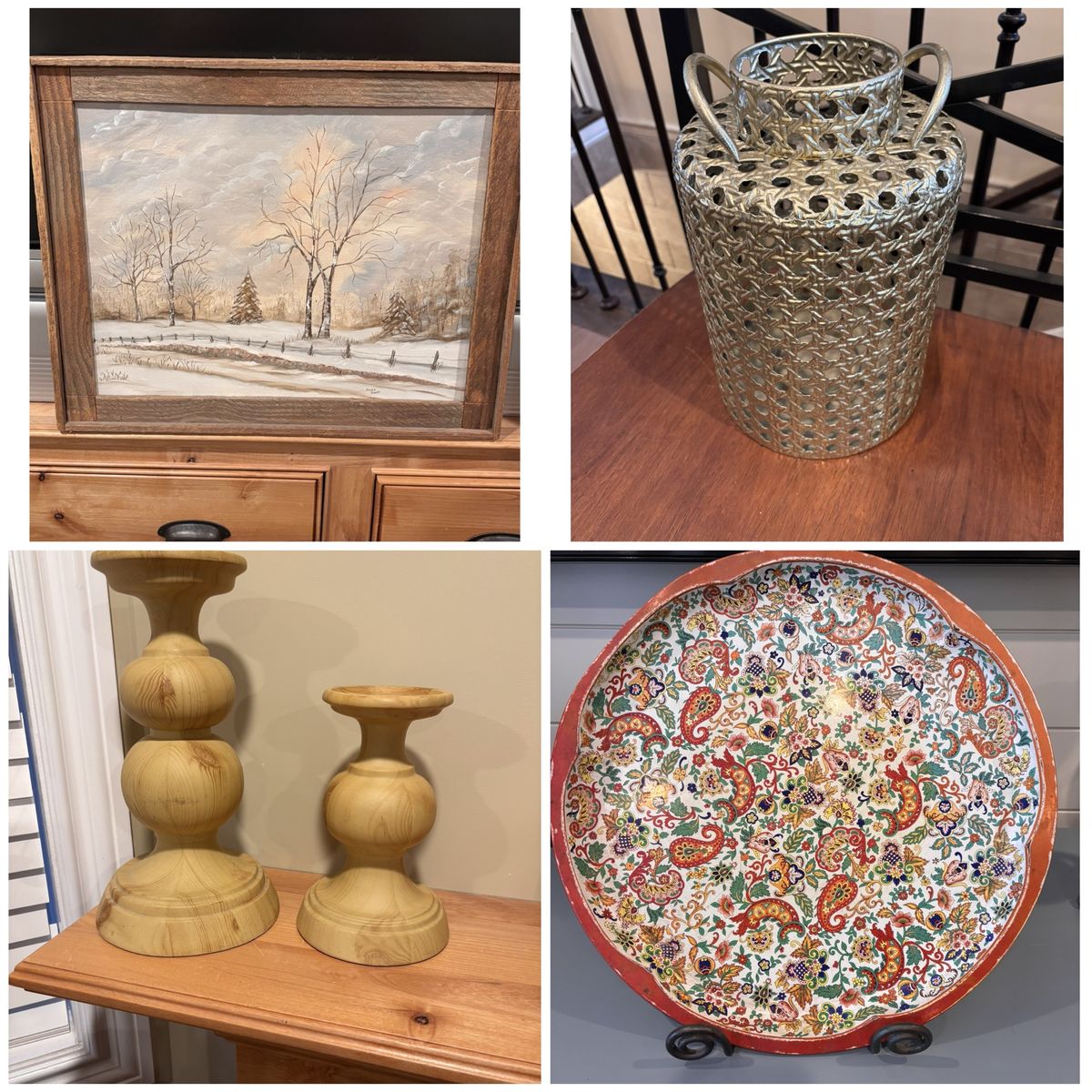 Home decor bundle vintage/mcm