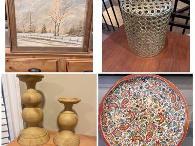 Home decor bundle vintage/mcm