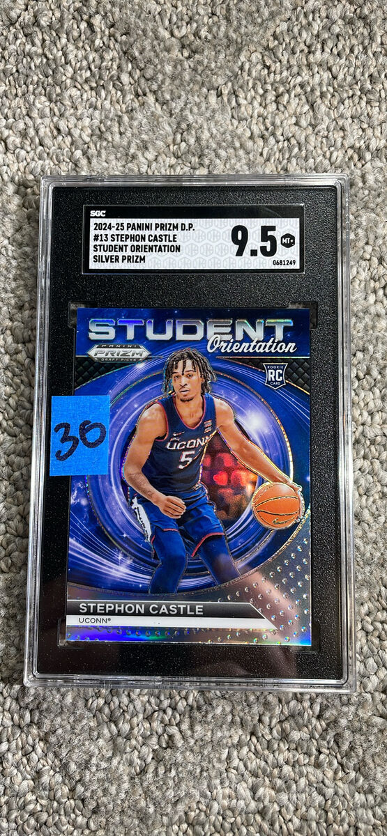 Stephon Castle San Antonio Spurs graded slabs rookie