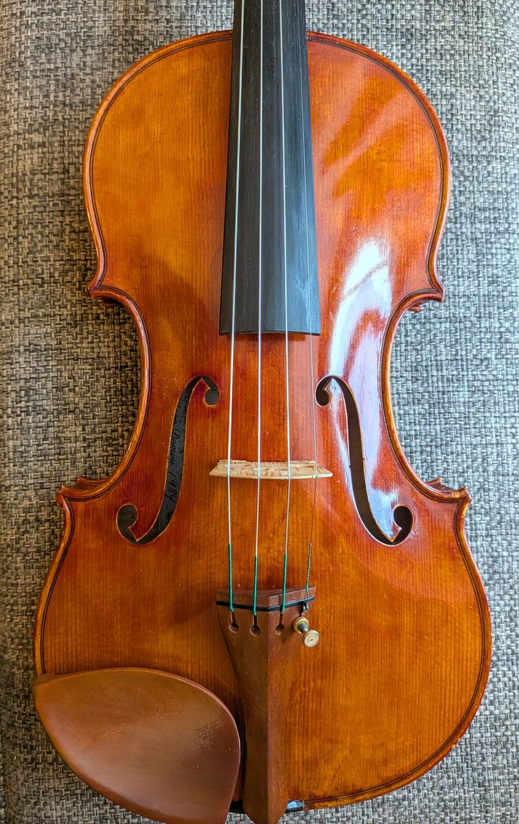 1984 Tschu Ho Lee, Chicago 4/4 Violin, Master Maker & Teacher at Violin-Making School