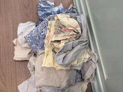 Rags/Old sheets use for staining? Read Description