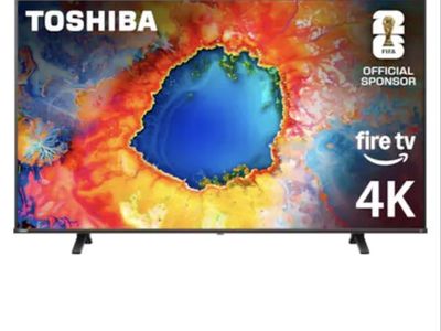 NEW 50” Smart TV Toshiba 4K UHD Fire TV!