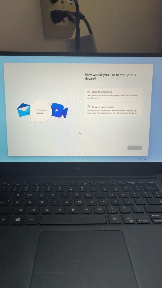 Dell Laptop - Fresh Windows Install