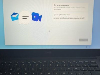 Dell Laptop - Fresh Windows Install
