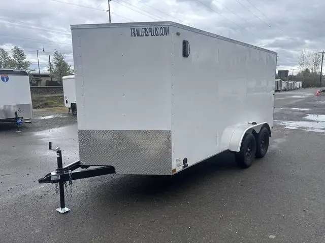7x14 Interstate V-Nose Enclosed Cargo Trailer FREE INSPECTION