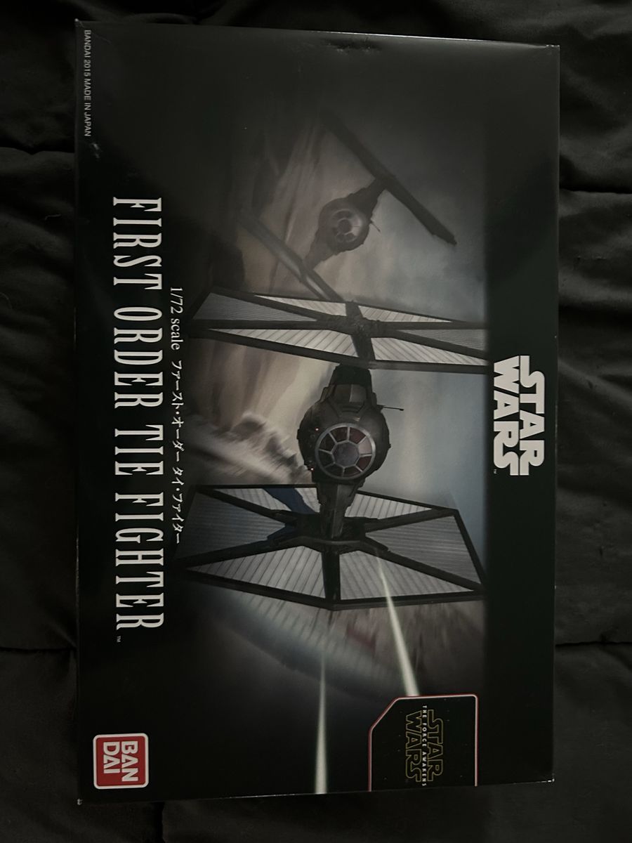 Star Wars First Order Tie Fighter Bandai
