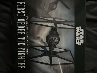 Star Wars First Order Tie Fighter Bandai