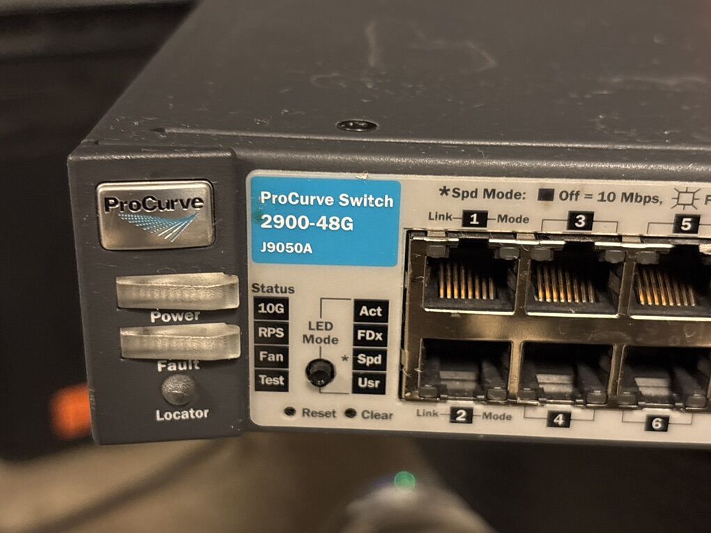 HP ProCurve 48 Port Gigabit Switch