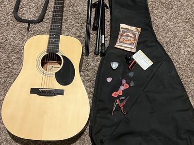 Jasmine Acoustic Guitar FULL BEGINNER KIT