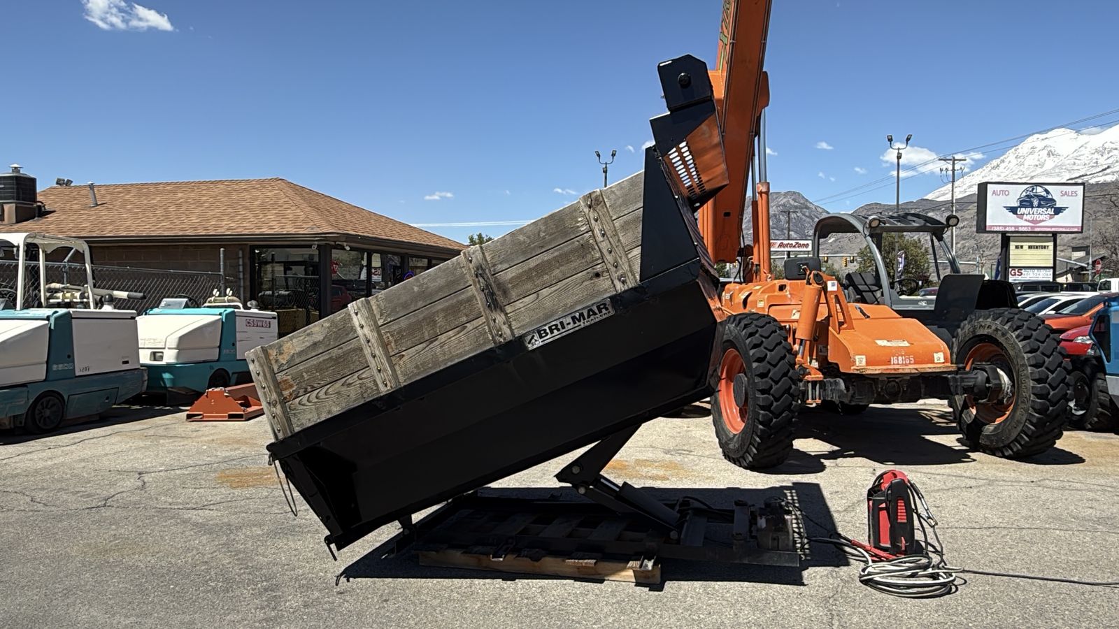 Dump Bed Insert 6' Steel Bri-Mar BWise Hydraulic