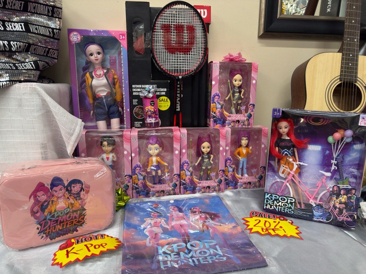 Kpop Demon Hunters-Barbie-Labubu-Hello Kitty & mor