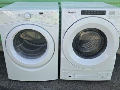 whirlpool washer and dryer
