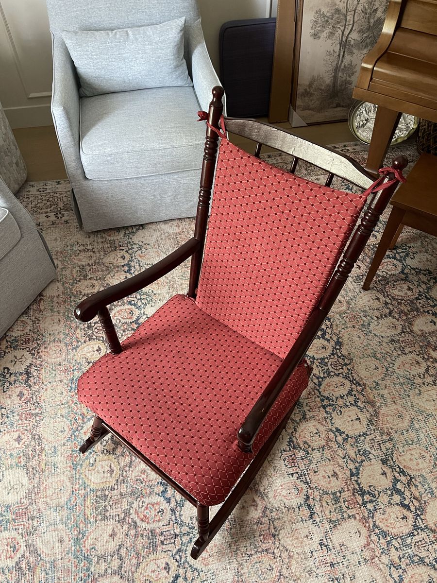 Basically new rocking chair