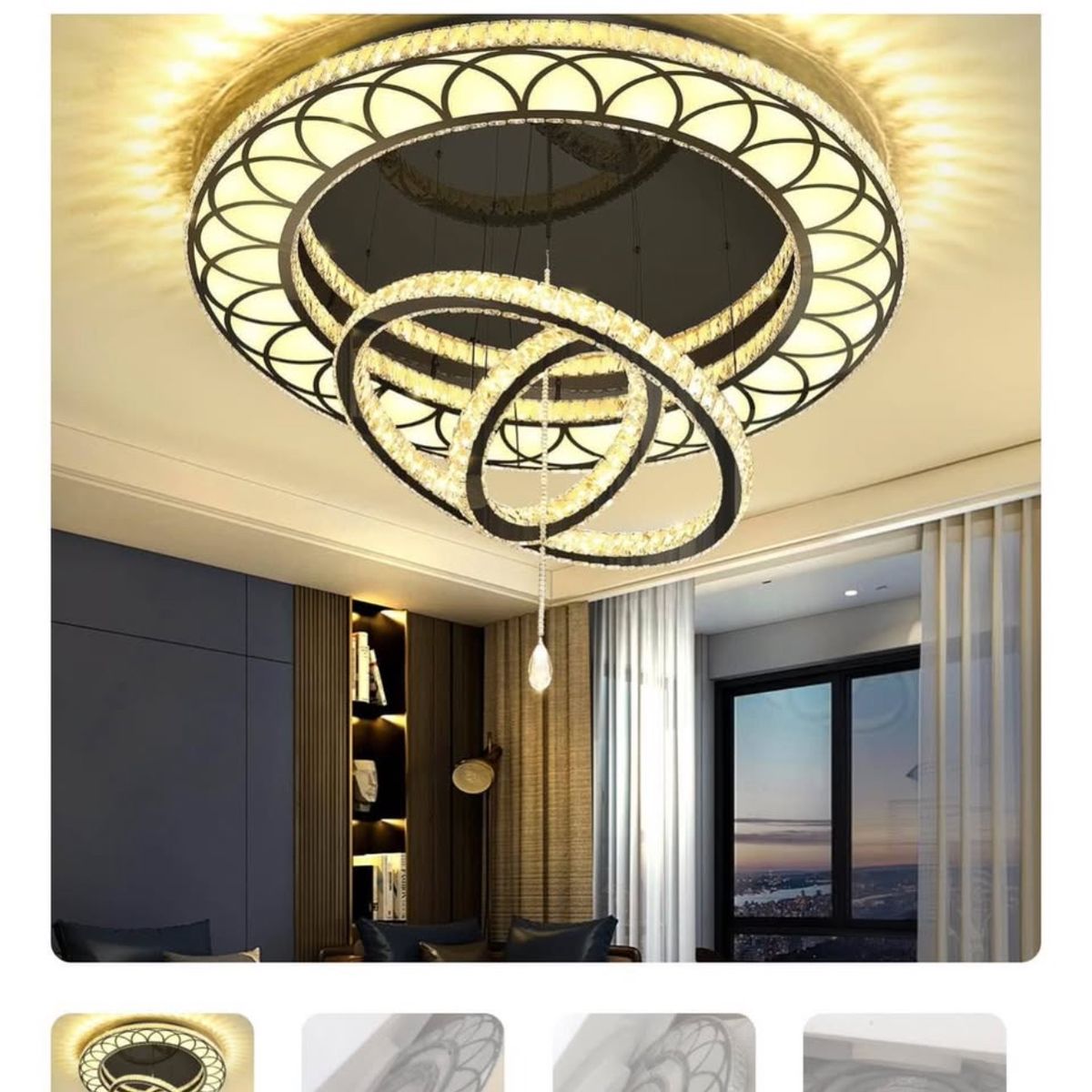 Large chandelier