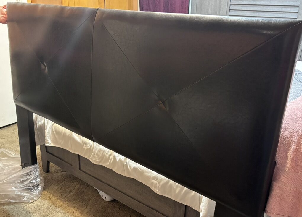 Black Queen Headboard