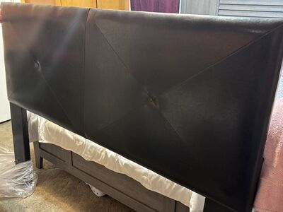 Black Queen Headboard