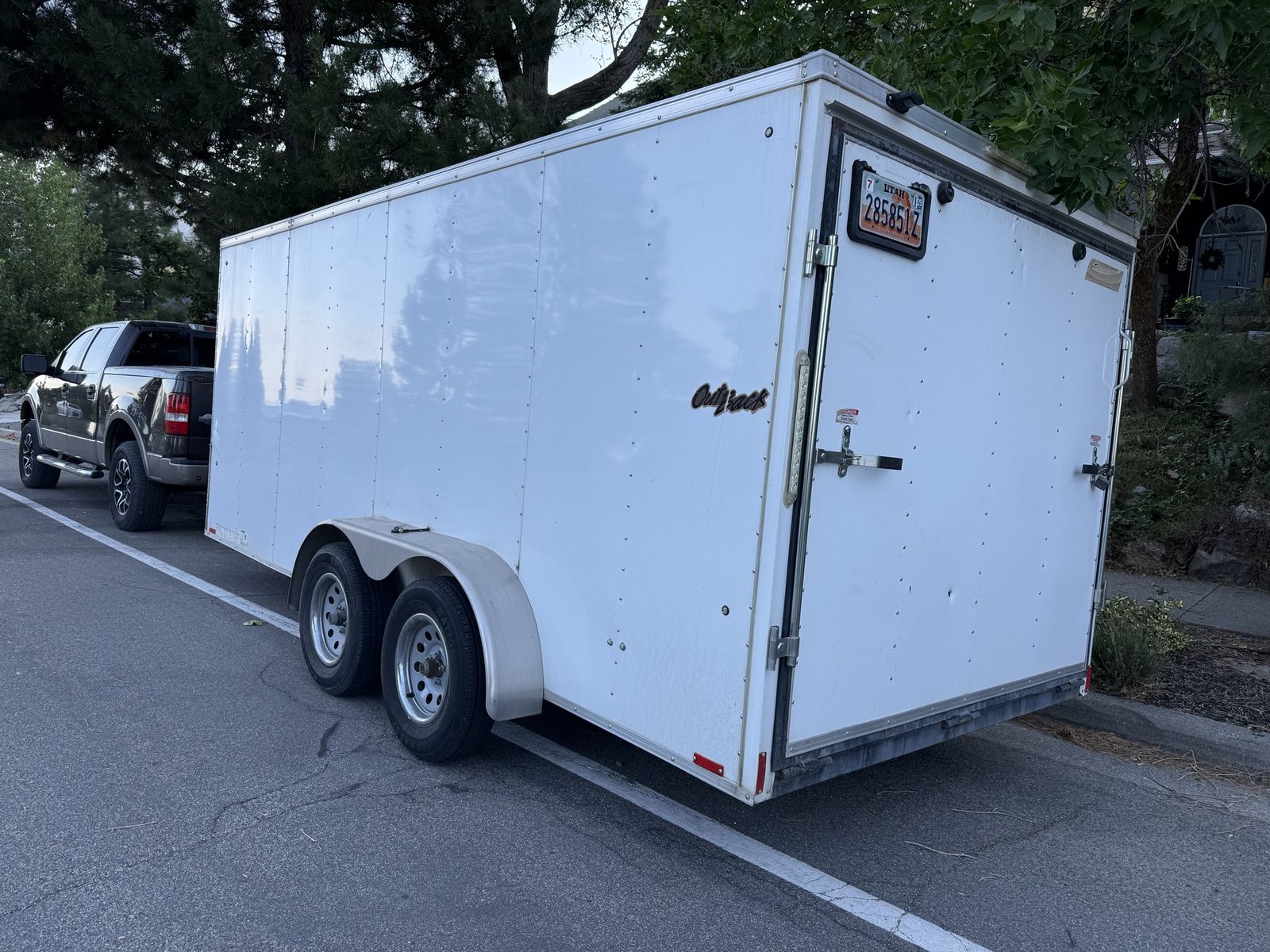 2018 PAMR OB7X16TE2 enclosed trailer