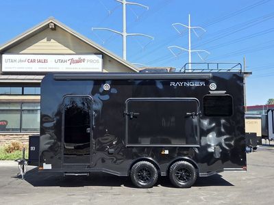 8x18 / 8.5x18 10K Toy Hauler Travel Trailer Fridge/Microwave TRIPLE TENT!!! Raynger 2026