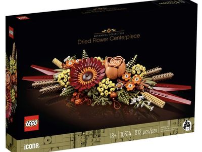 LEGO Icons Dried Flower Centerpiece 10314 - NEW