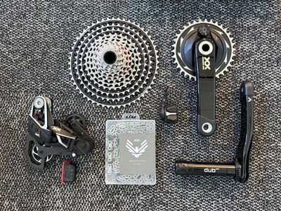 SRAM XX SL Eagle AXS T-Type Transmission Groupset w/ Power Meter 170mm — Brand New, Never Ridden