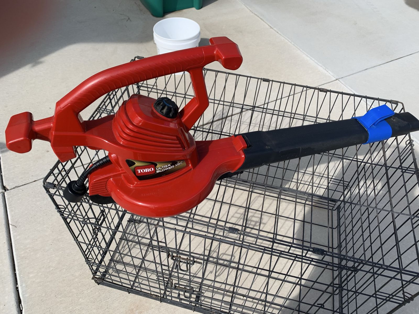 Toro Ultra Blower Vac Electric Leaf Blower and Vacuum