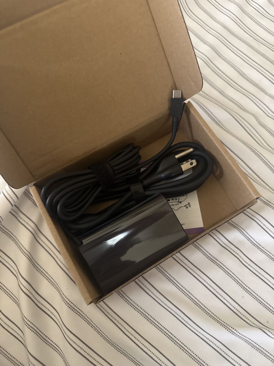 USB-C Laptop Charger Power Adapter, Black