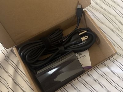 USB-C Laptop Charger Power Adapter, Black
