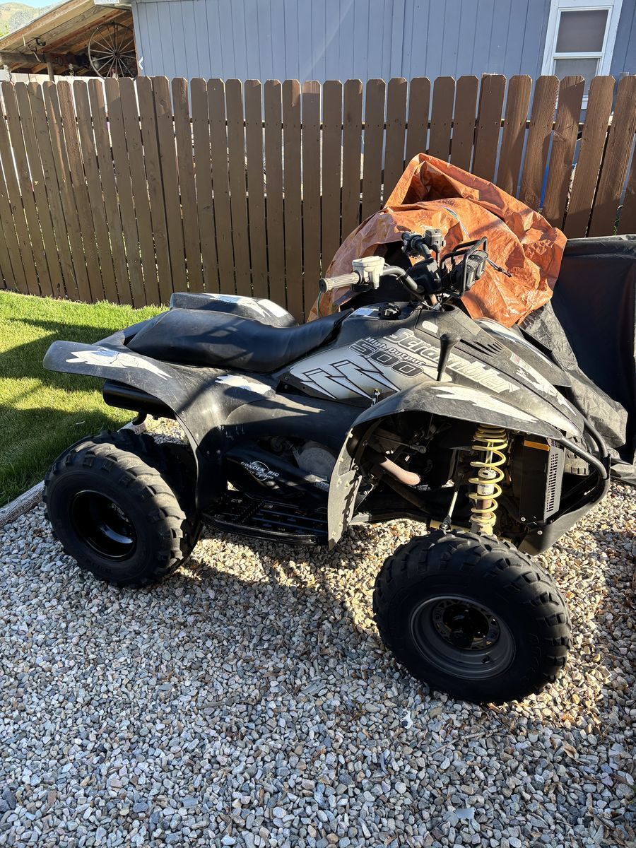 2004 Polaris Scrambler 500 AWD – Runs Strong – $2,200