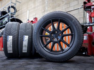 19" Tesla Model X | 255 55 19 Michelin Cross Climate 2 | Free Install | Free Lugs | 255/55r19 | Acura | Audi | BMW