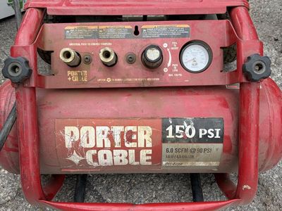 PORTER-CABLE Job Boss 150 PSI Air Compressor - Portable, Oil-Free