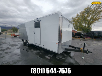 2026 Charmac Trailers 8.5X24 Race Sport Snowmobile Cargo / Enclosed Trailer