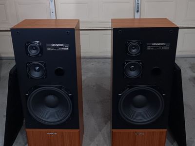 Kenwood JL-870 3 Way Floor Standing Speakers Syste