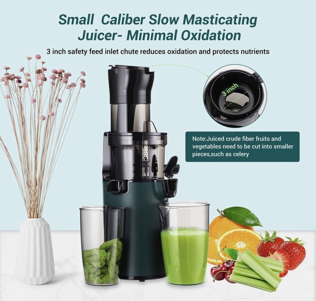 SOVIDER Juicer Machines Fruit Veg Squeezer