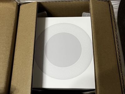 HomePod 1gen White Factory Sealed A-care+ eligible