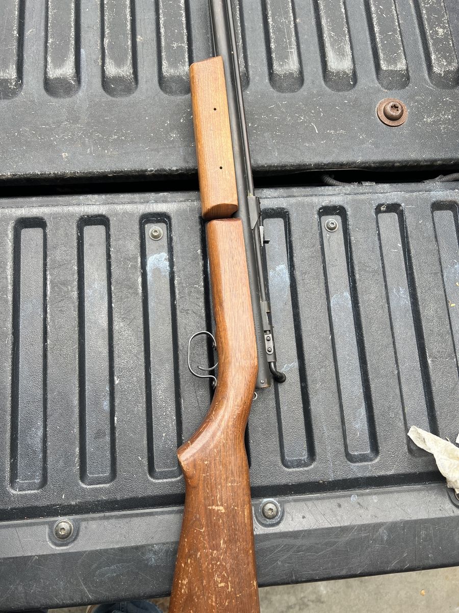 Vintage Benjamin Franklin Model 340 .177 Caliber Pellet Gun Air Rifle