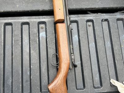 Vintage Benjamin Franklin Model 340 .177 Caliber Pellet Gun Air Rifle