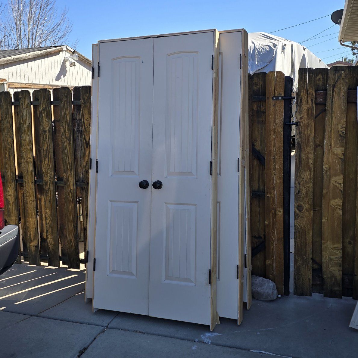 48 inch Santa Fe style interior double door