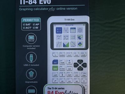 Brand new in box TI-84 Evo graphing calculator