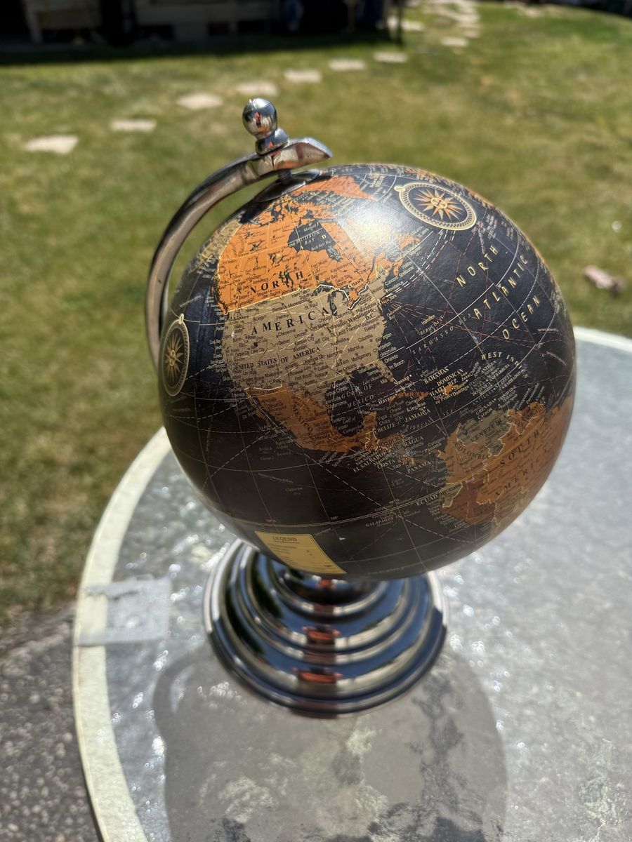 Vintage World Globe