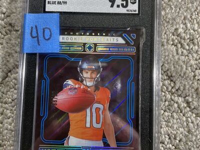 Bo Nix Denver Broncos graded slabs $40-