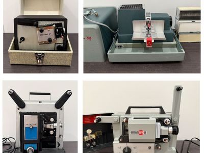 Vintage Film Projector Lot (4 Projectors) – Argus, Keystone, Brownie, Eumig