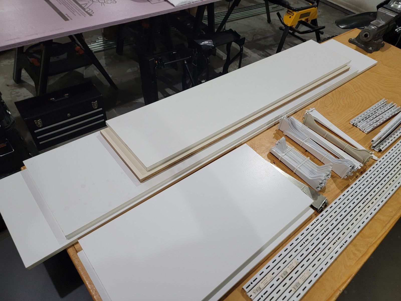 Modular Shelving - Melamine Shelves