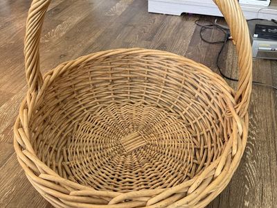 24" large wicker basket