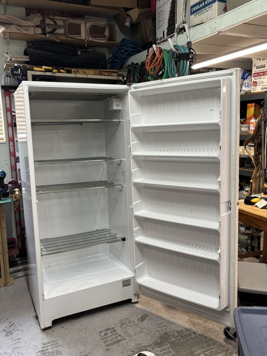 Upright freezer