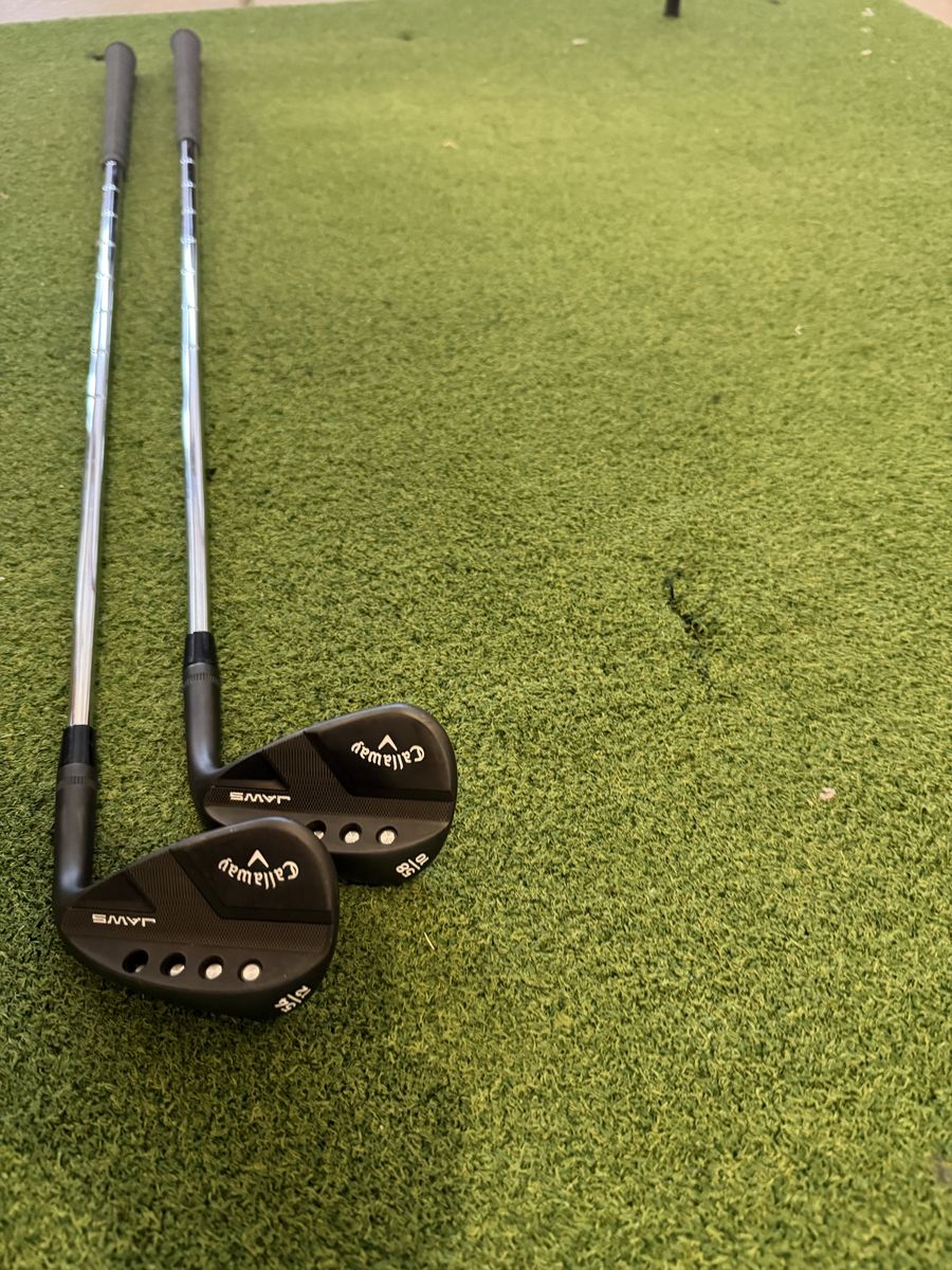 Callaway Jaws Golf Wedges Set with Dynamic Gold Shafts Used Good