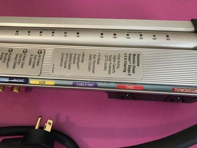 Monster PowerBar 1100 Home Theater Surge Protector Power Conditioner