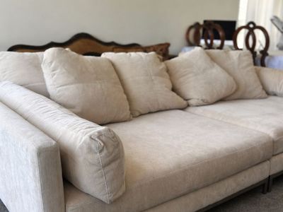 Jonathan Louis Deep Sectional Couch 10'x5'